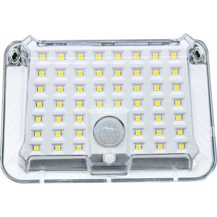 LED Kinkiet solarny z czujnikiem LED/5W/3,7V 1200 mAh IP44
