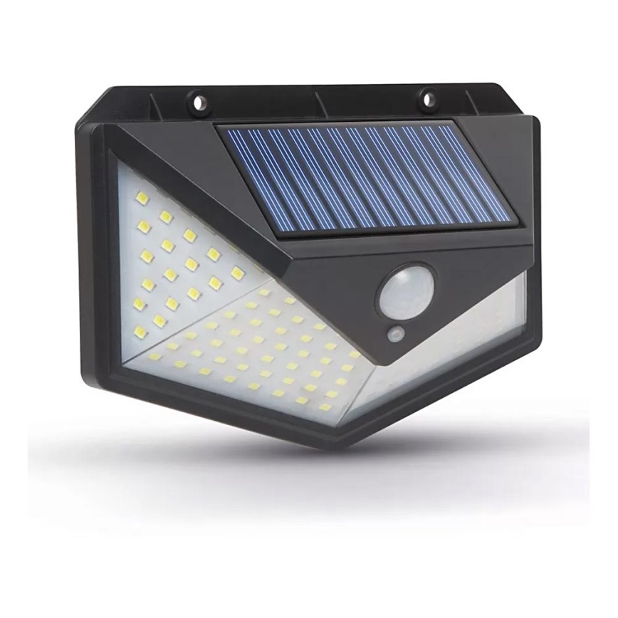 LED Kinkiet solarny z czujnikiem LED/5W/5,5V IP65 1200 mAh