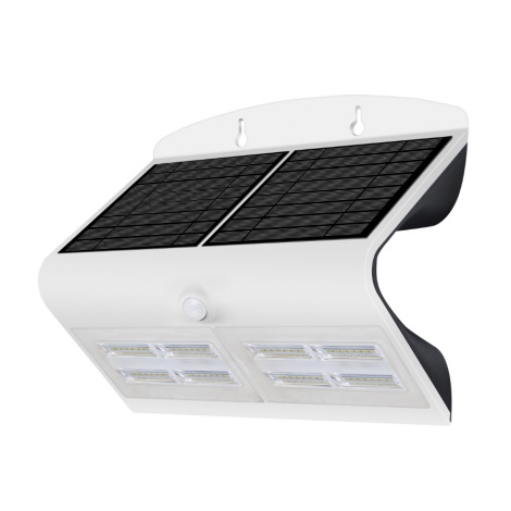 LED Kinkiet solarny z czujnikiem LED/6,8W IP65 biały