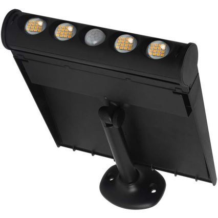 LED Kinkiet solarny z czujnikiem LED/8W/3,7V IP65 6000K 4000 mAh
