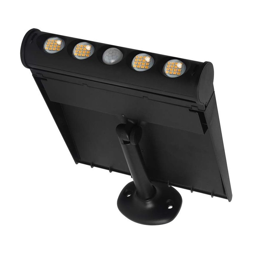LED Kinkiet solarny z czujnikiem LED/8W/3,7V IP65 6000K 4000 mAh