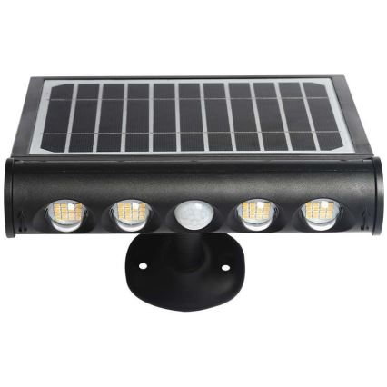LED Kinkiet solarny z czujnikiem LED/8W/3,7V IP65 6000K 4000 mAh