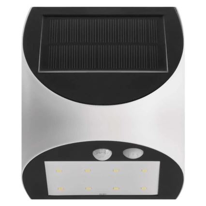 LED Kinkiet solarny z czujnikiem LUMI LED/3,7W 1200mAh IP54 biały