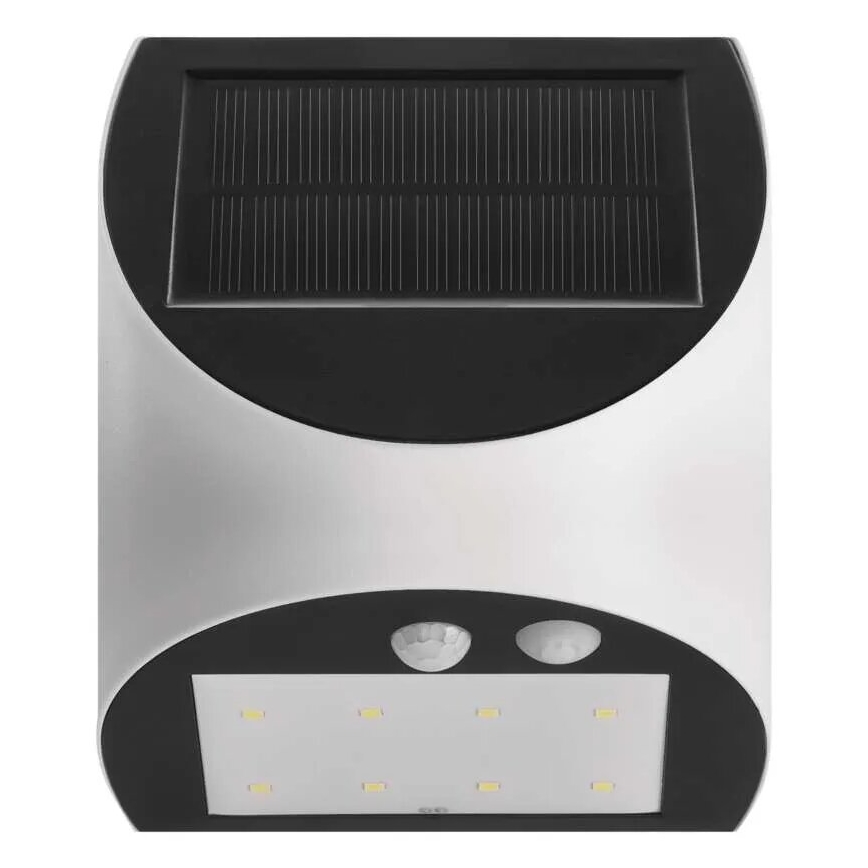 LED Kinkiet solarny z czujnikiem LUMI LED/3,7W 1200mAh IP54 biały