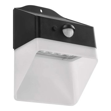 LED Kinkiet solarny z czujnikiem LUMI LED/3,7W IP65 czarny