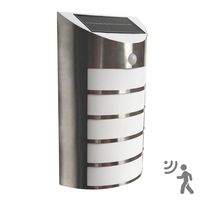 LED Kinkiet solarny z czujnikiem SAFFO LED/3,7V 2000 mAh IP44