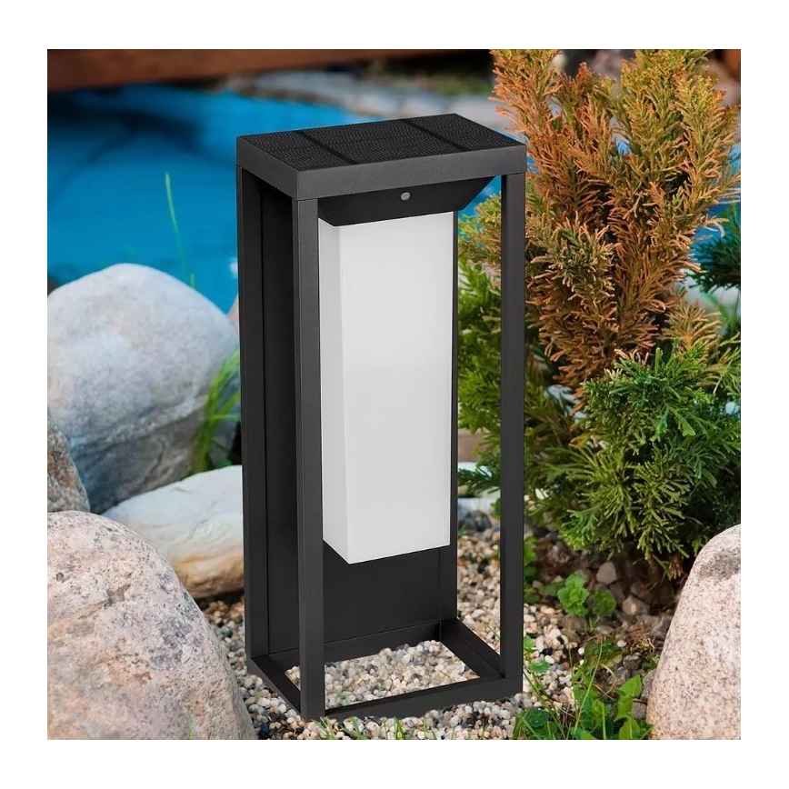 LED Kinkiet solarny z czujnikiem SAMSUNG CHIP LED/2W/3,7V IP65 2600 mAh