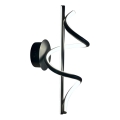 LED Kinkiet TWIST LED/12W/230V czarny