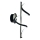 LED Kinkiet TWIST LED/12W/230V czarny