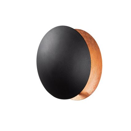 LED Kinkiet YOSMA LED/5W/230V 3000K czarny/miedziany