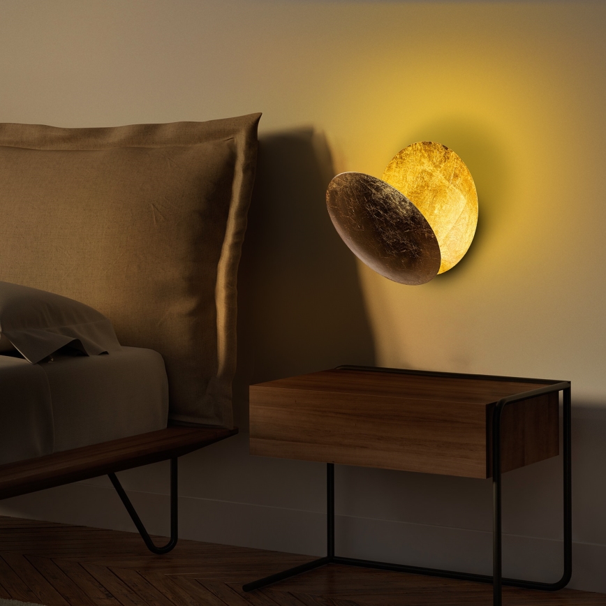 LED Kinkiet YOSMA LED/5W/230V 3000K złoty