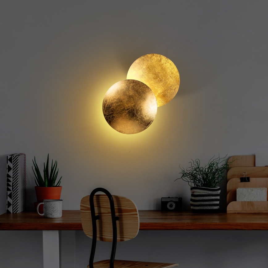 LED Kinkiet YOSMA LED/5W/230V 3000K złoty