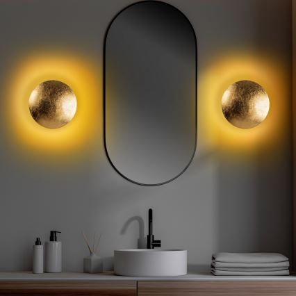 LED Kinkiet YOSMA LED/5W/230V 3000K złoty