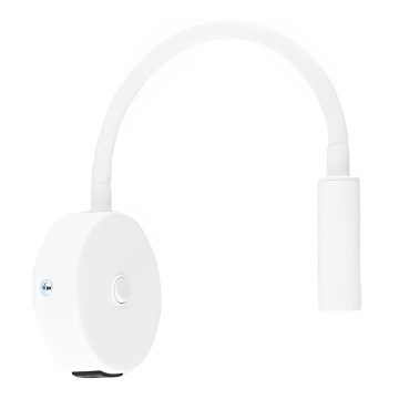 LED Kinkiet z USB port LAGOS 1xG9/3W/5V 4000K biały