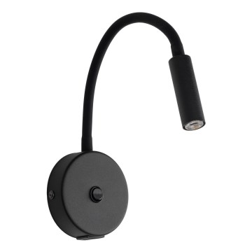 LED Kinkiet z USB port LAGOS 1xG9/3W/5V 4000K czarny