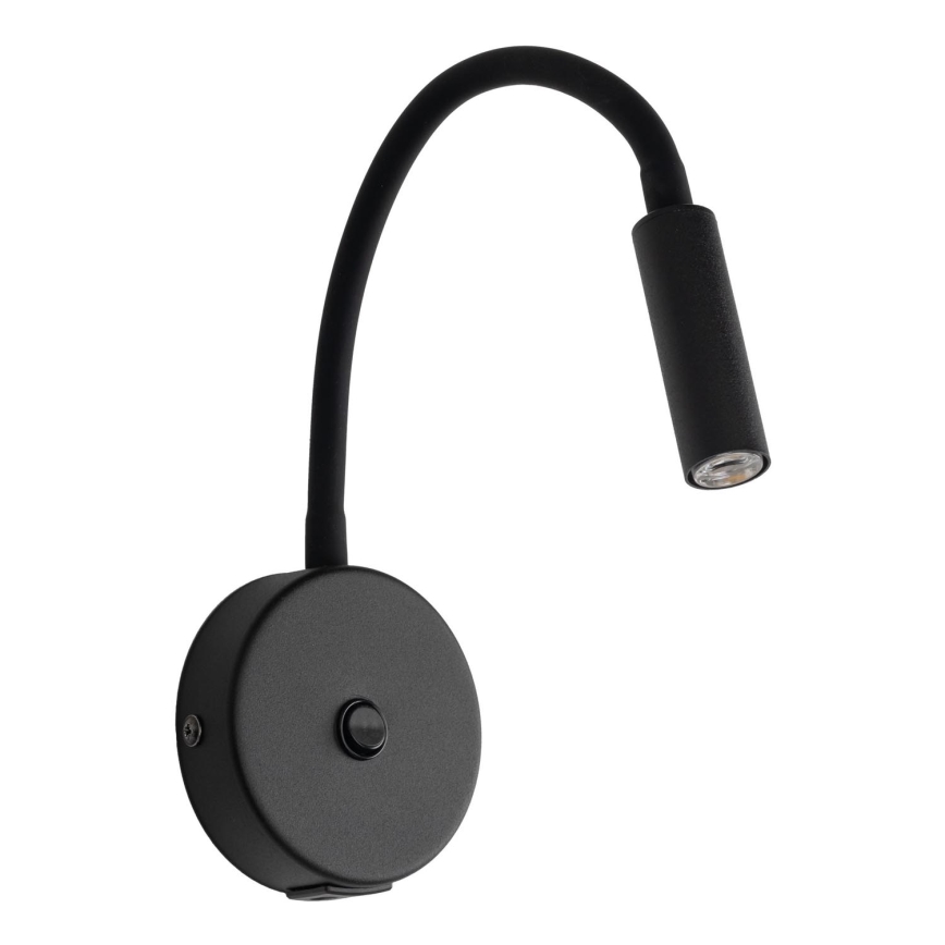LED Kinkiet z USB port LAGOS 1xG9/3W/5V 4000K czarny