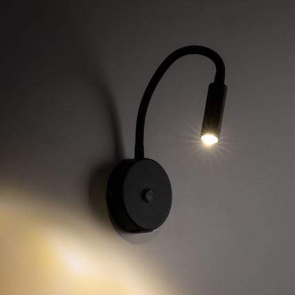 LED Kinkiet z USB port LAGOS 1xG9/3W/5V 4000K czarny
