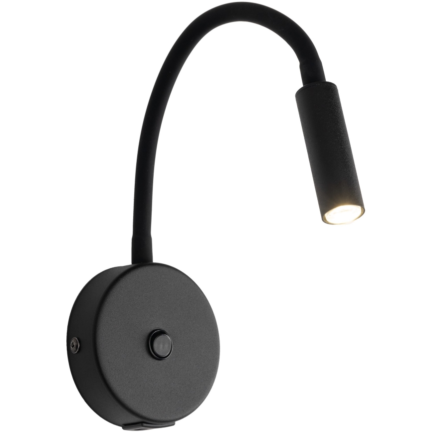 LED Kinkiet z USB port LAGOS 1xG9/3W/5V 4000K czarny