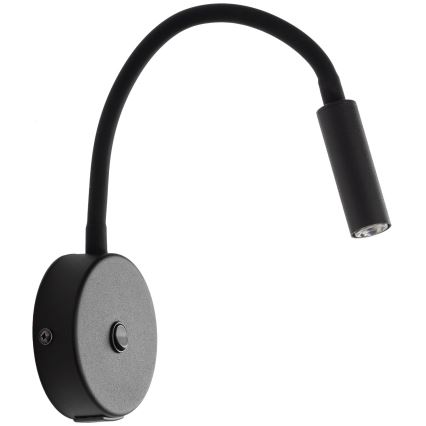 LED Kinkiet z USB port LAGOS 1xG9/3W/5V 4000K czarny