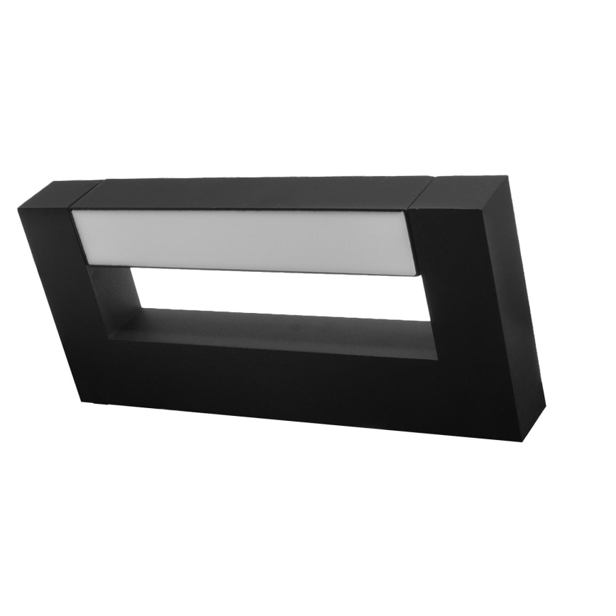 LED Elastyczny Kinkiet zewnętrzny 2xLED/4W/230V IP54 30 cm czarny