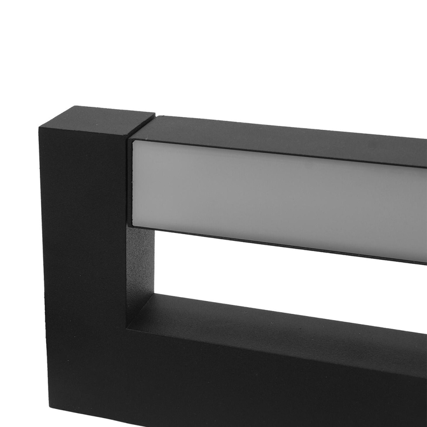LED Elastyczny Kinkiet zewnętrzny 2xLED/4W/230V IP54 30 cm czarny