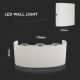 LED Kinkiet zewnętrzny 3xLED/6W/230V IP54 3000K biały