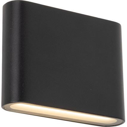 LED Kinkiet zewnętrzny ARWENA 2xLED/3W/230V IP54 czarny