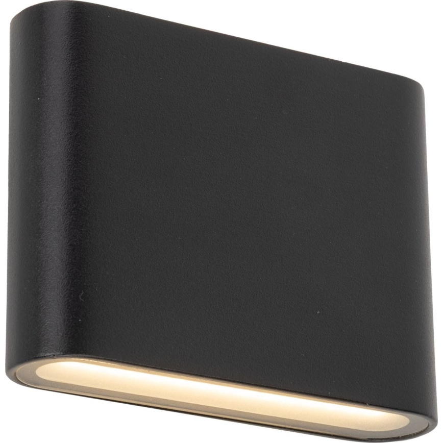 LED Kinkiet zewnętrzny ARWENA 2xLED/3W/230V IP54 czarny