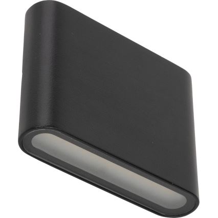 LED Kinkiet zewnętrzny ARWENA 2xLED/3W/230V IP54 czarny