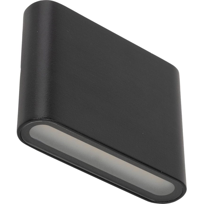 LED Kinkiet zewnętrzny ARWENA 2xLED/3W/230V IP54 czarny