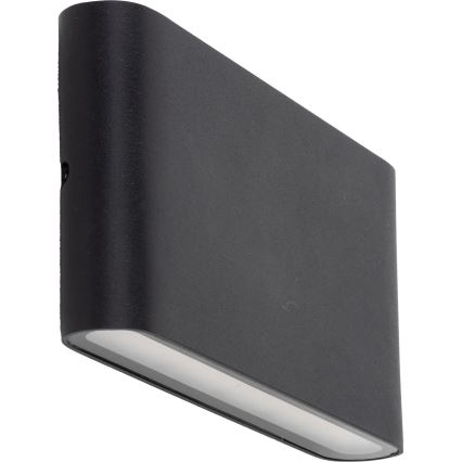 LED Kinkiet zewnętrzny ARWENA 2xLED/6W/230V IP54 czarny