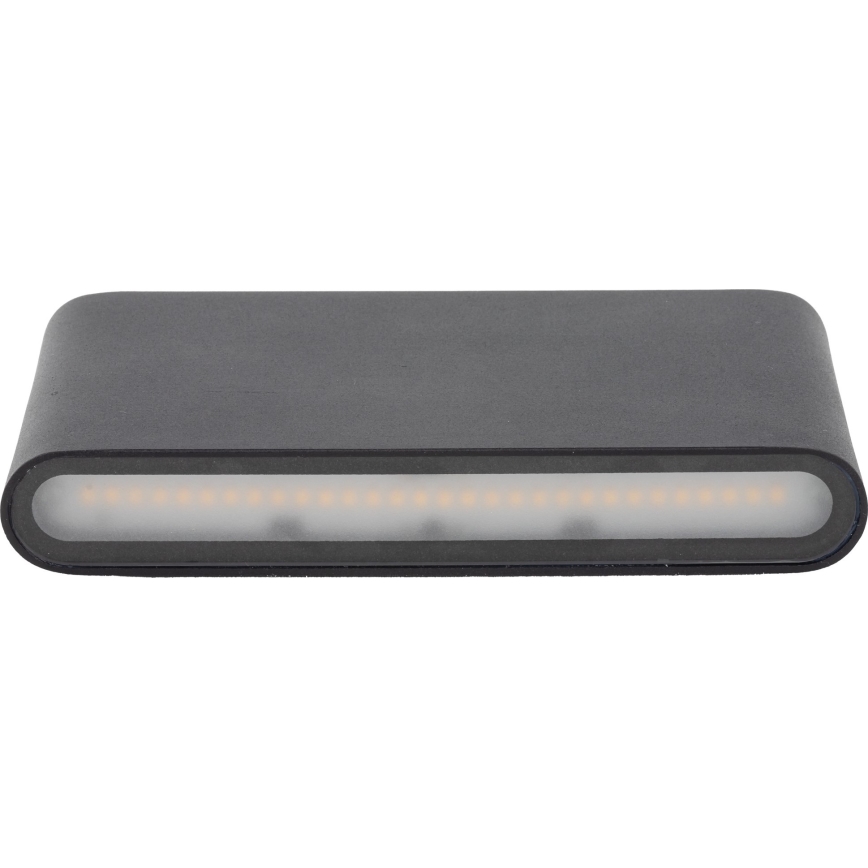 LED Kinkiet zewnętrzny ARWENA 2xLED/6W/230V IP54 czarny
