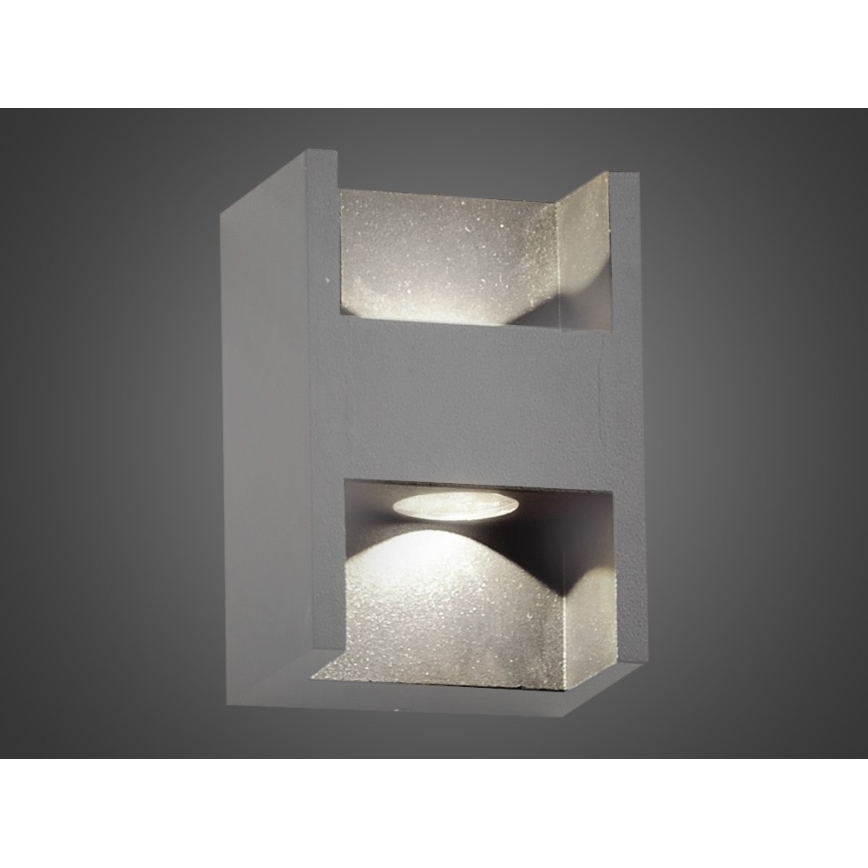 LED Kinkiet zewnętrzny CISSA 2xLED/2W/230V IP54