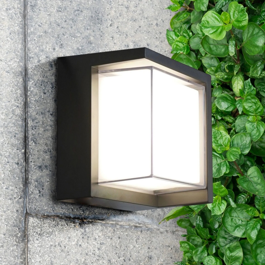 LED Kinkiet zewnętrzny ESSEN LED/12W/230V IP44 czarny