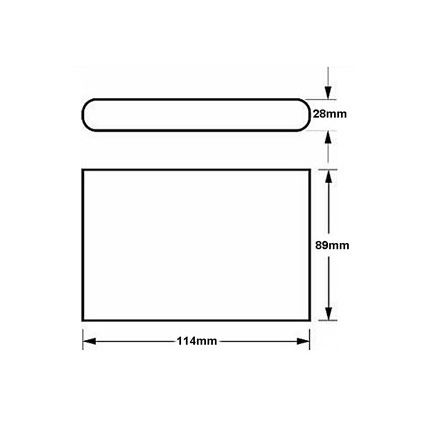 LED Kinkiet zewnętrzny FLOW 2xLED/3W/230V IP54 czarny