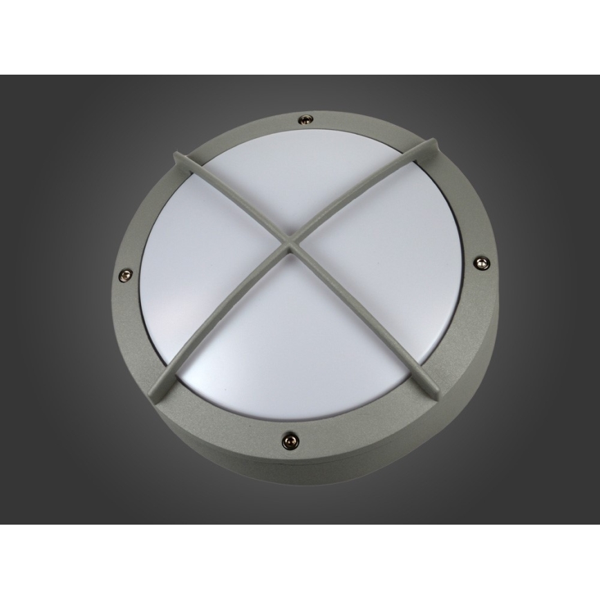 LED Kinkiet zewnętrzny FRODA LED/12W/230V IP54 szary