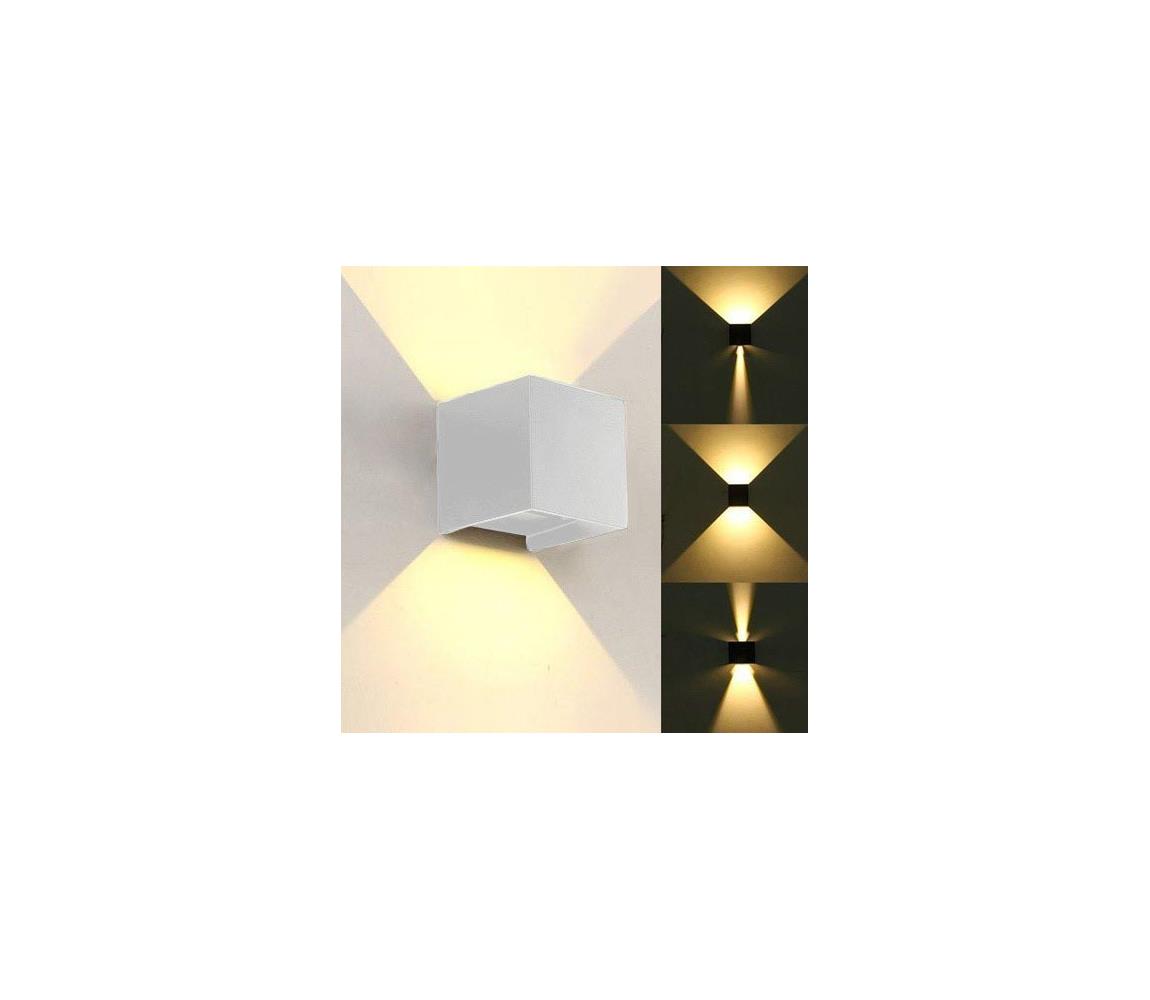 LED Kinkiet zewnętrzny KREON 2xLED/3W/230V IP54 4000K biały
