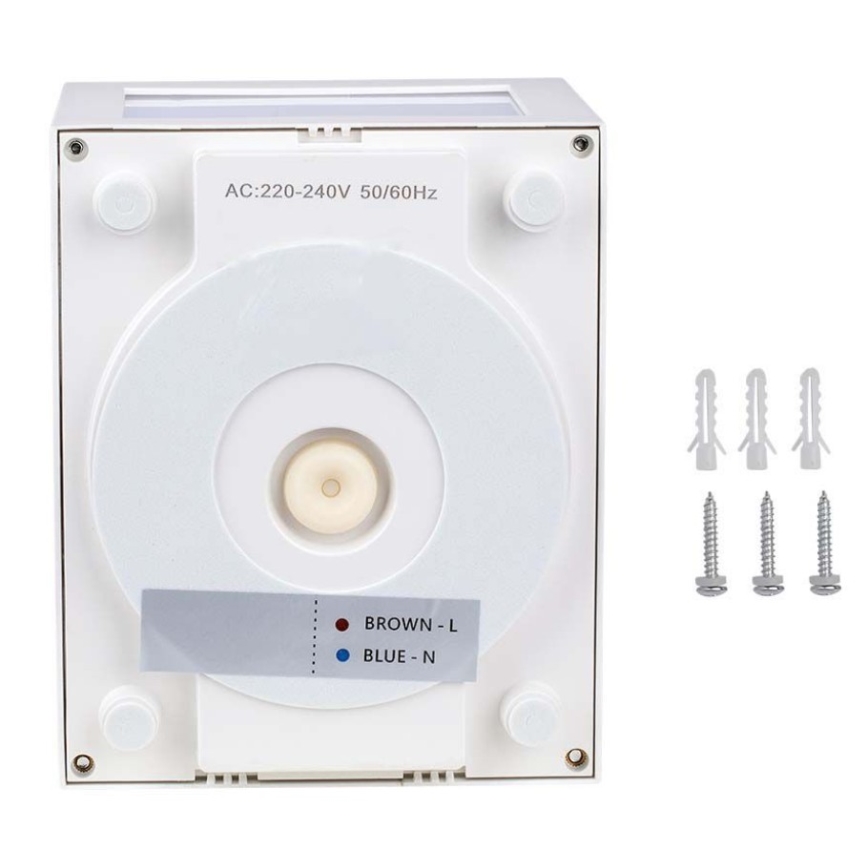 LED Kinkiet zewnętrzny LED/12W/230V 3000K IP65 biały