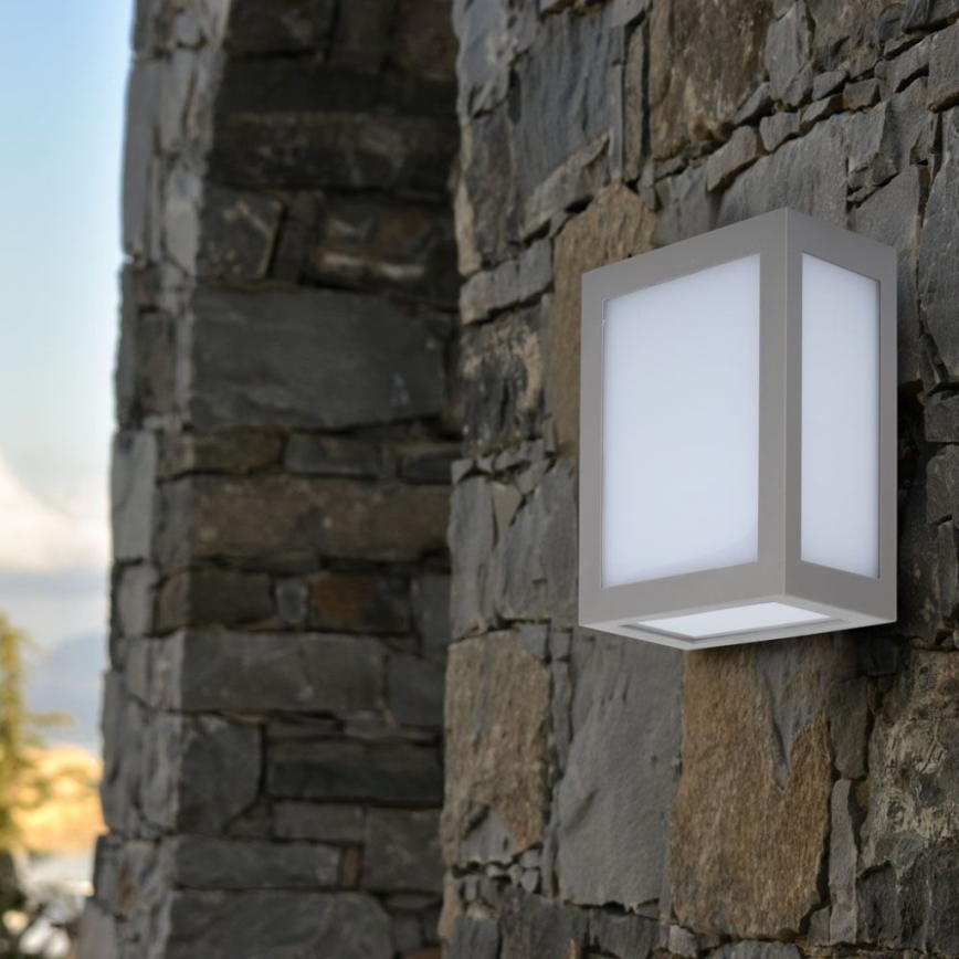 LED Kinkiet zewnętrzny LED/12W/230V 4000K IP65 szary