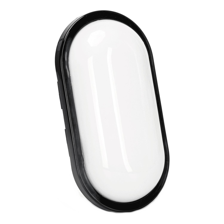 LED Kinkiet zewnętrzny LED/15W/230V 6500K czarny IP65