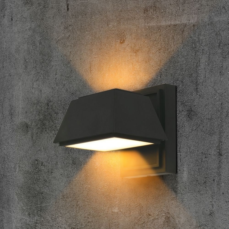 LED Kinkiet zewnętrzny LED/15W/230V IP65 3000K czarne