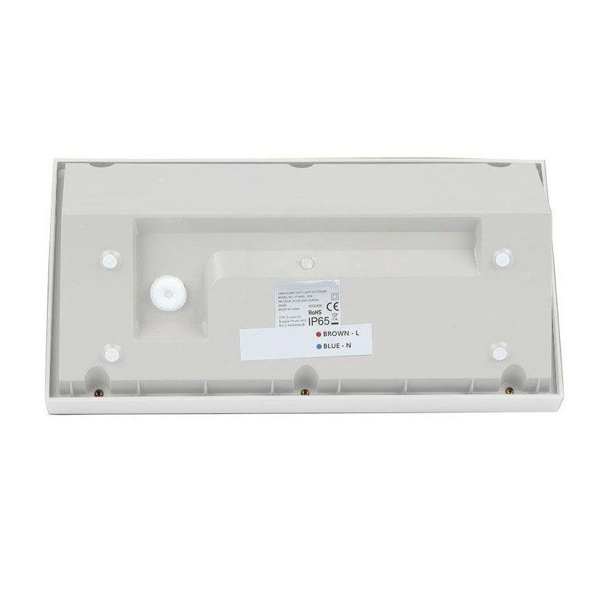 LED Kinkiet zewnętrzny LED/20W/230V 3000K IP65 biały