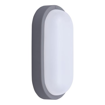 LED Kinkiet zewnętrzny LED/20W/230V 4000K IP54 szary elipsa