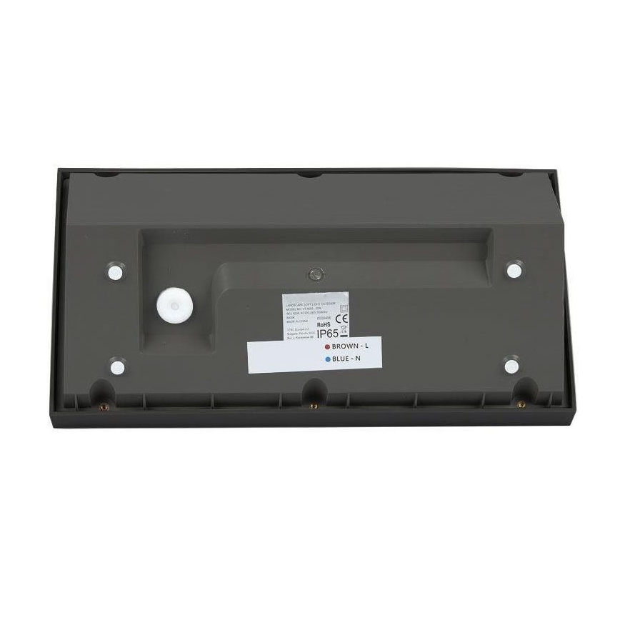LED Kinkiet zewnętrzny LED/20W/230V 6400K IP65 czarny