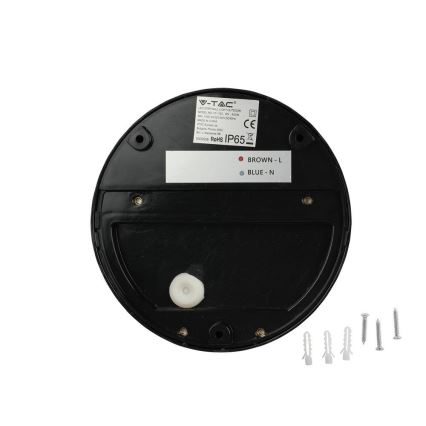 LED Kinkiet zewnętrzny LED/3W/230V 4000K IP65 czarny