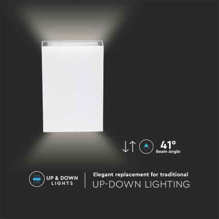 LED Kinkiet zewnętrzny LED/4W/230V 3000K IP65 biały