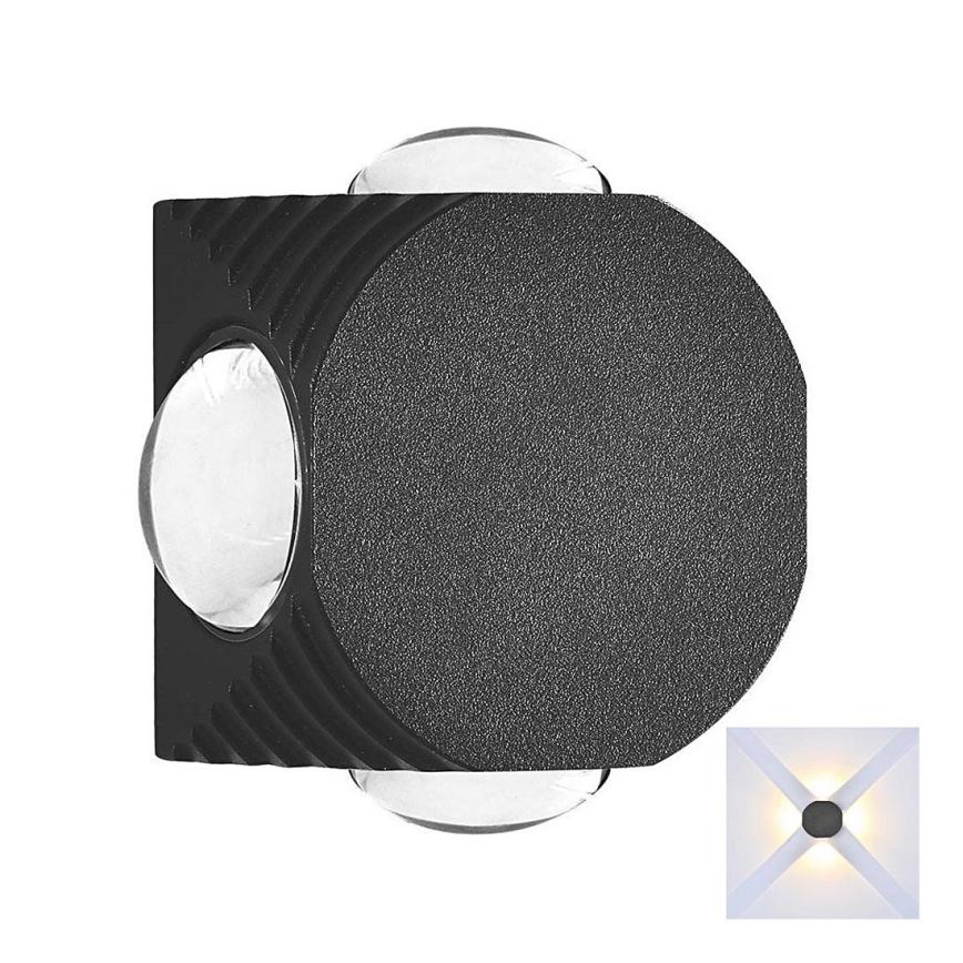 LED Kinkiet zewnętrzny LED/4W/230V 4000K IP54 czarny