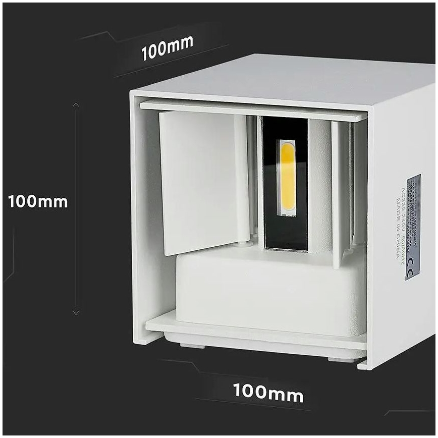 LED Kinkiet zewnętrzny LED/5W/230V 3000K IP65 biały