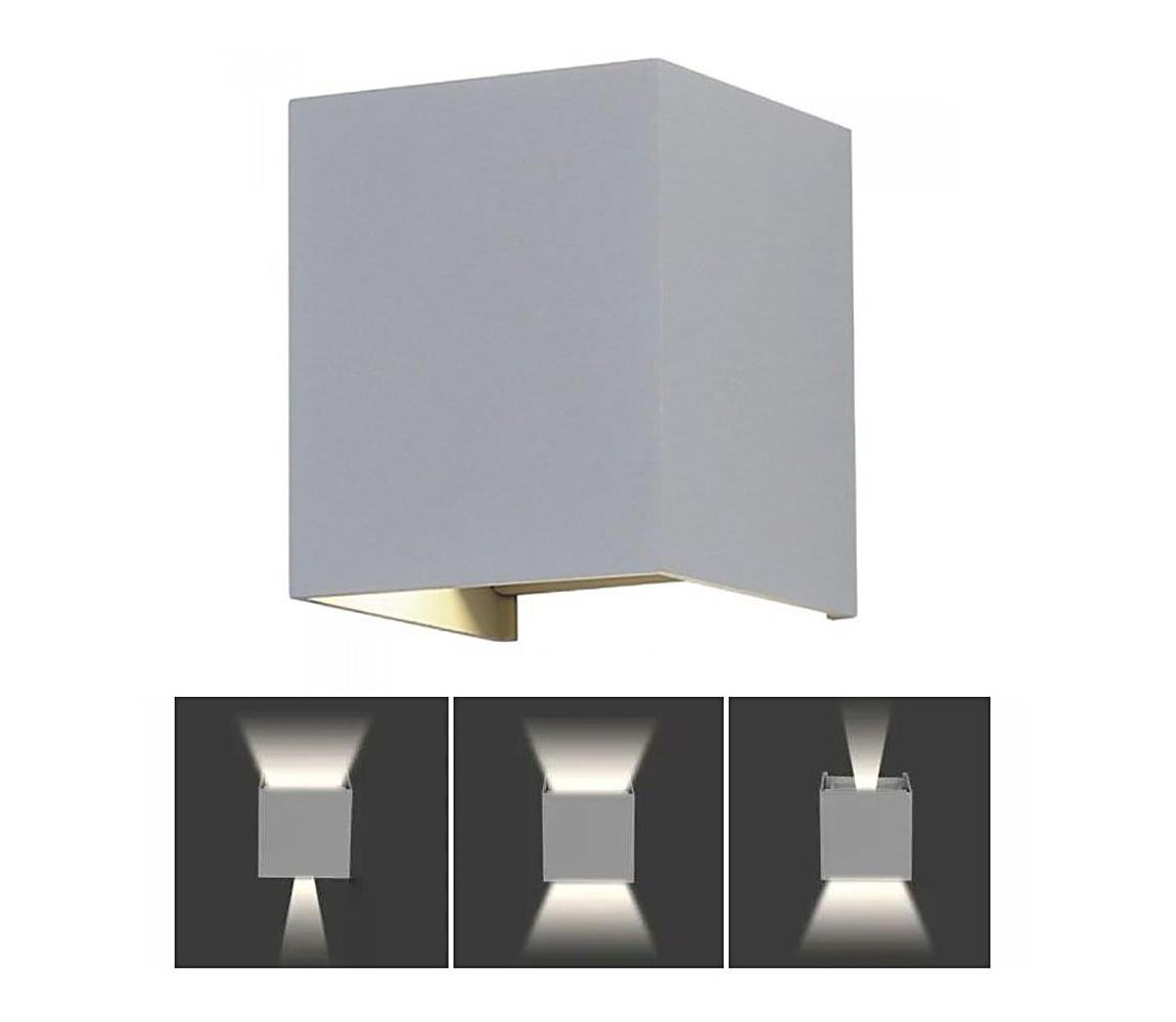 LED Kinkiet zewnętrzny LED/5W/230V 3000K IP65 szary