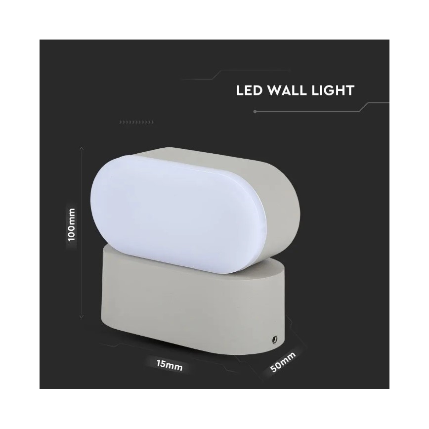 LED Kinkiet zewnętrzny LED/5W/230V IP65